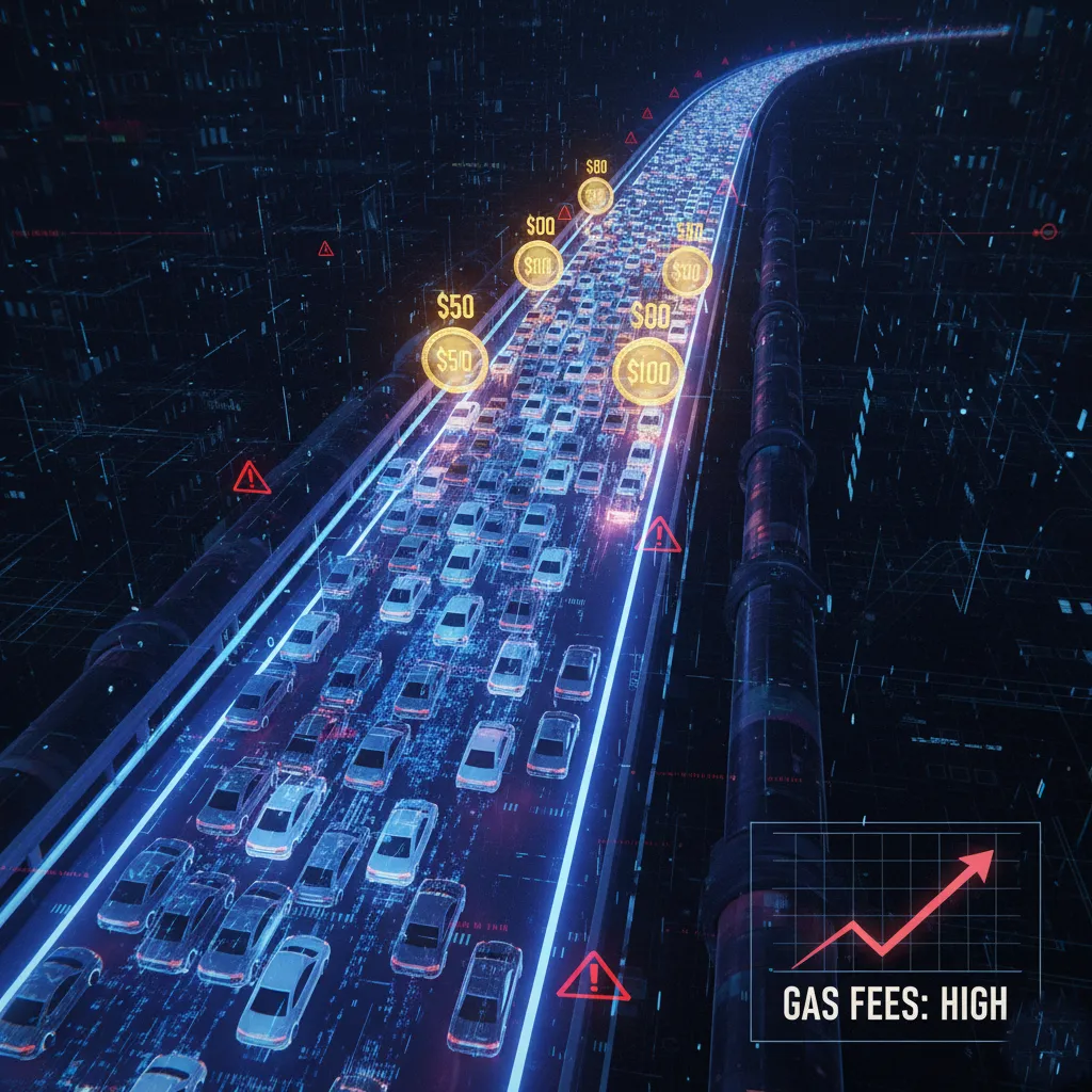ethereum frais gaz congestion