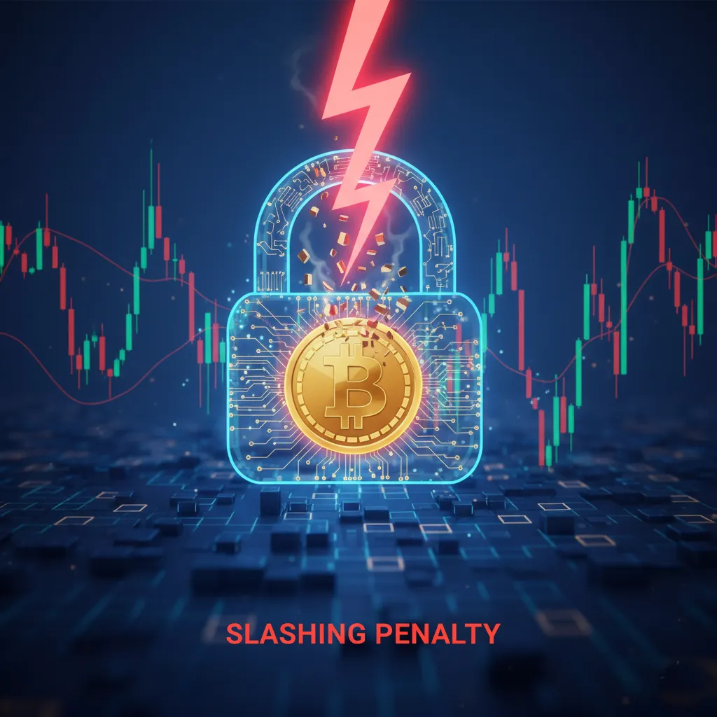 Risques staking crypto : pièce verrouillée (liquidité) et sanction (slashing)